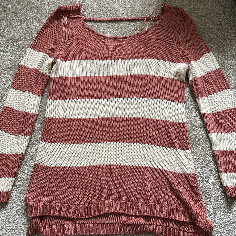 Pink Rose sweater